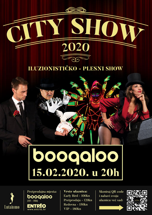 City Show 2020 Bogaloo poster